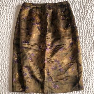 Michael Kors Silk Pencil Skirt